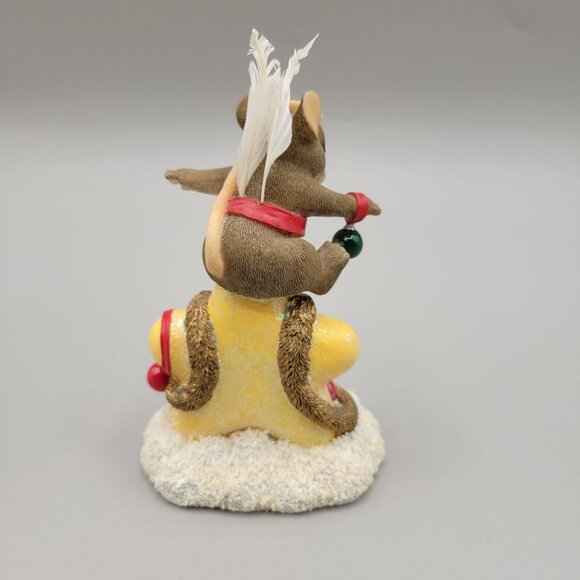 Charming Tails The Christmas Star Figurine Special Edition Mouse 98/279 - Picture 3 of 6